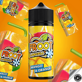 Vapology - Mango Orange Froot Ice (Long Fill) Downtown Vapoury